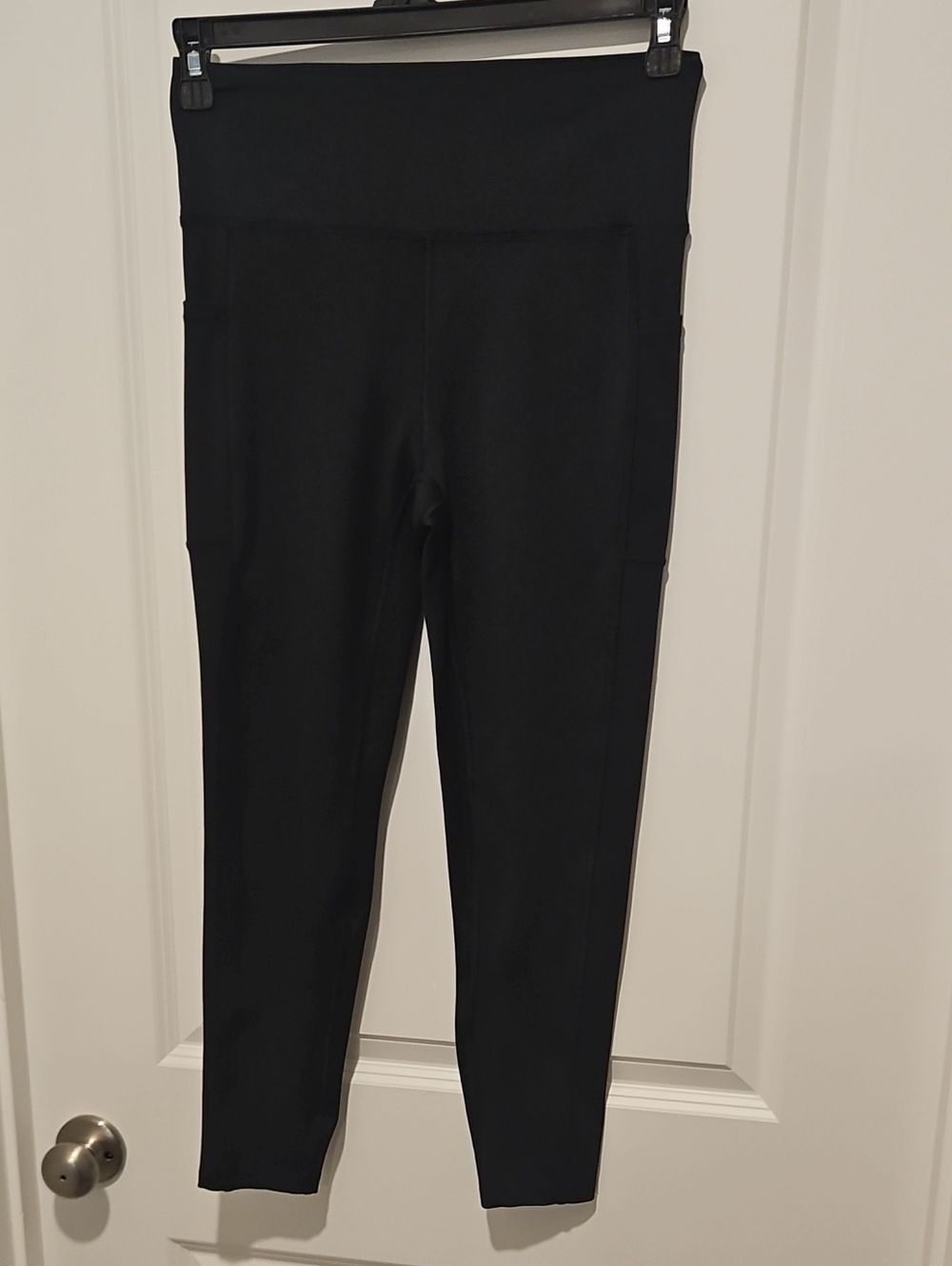 Marika Black High-Waist Pocket Leggings